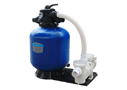 一体化玻璃纤维石英砂过滤机组WL-ADG